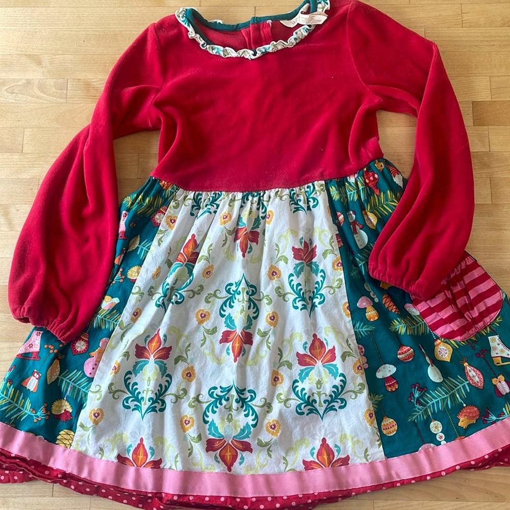 Matilda Jane Christmas Dress Size 8